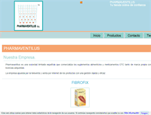 Tablet Screenshot of pharmaventilus.com